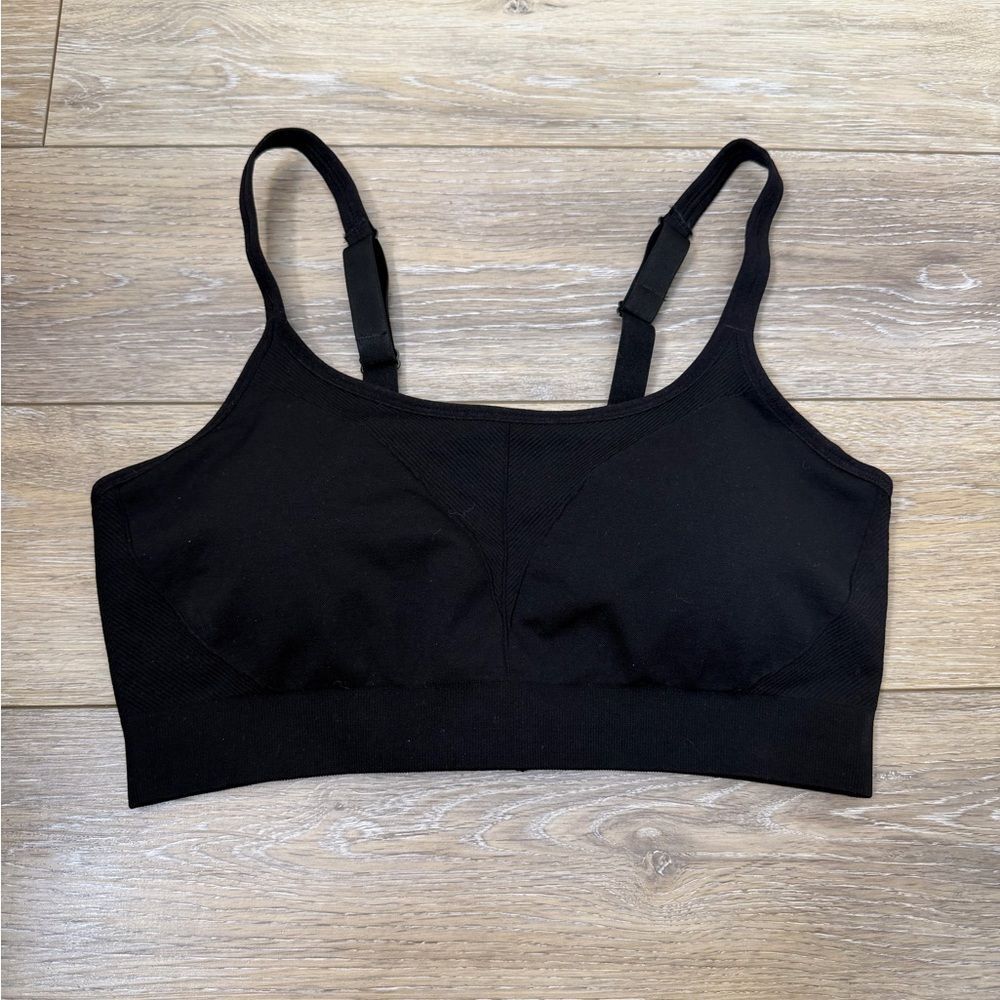 Soma Black Seamless Bralette Bra Sz L